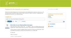 Desktop Screenshot of feedback.grasscity.com