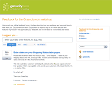 Tablet Screenshot of feedback.grasscity.com